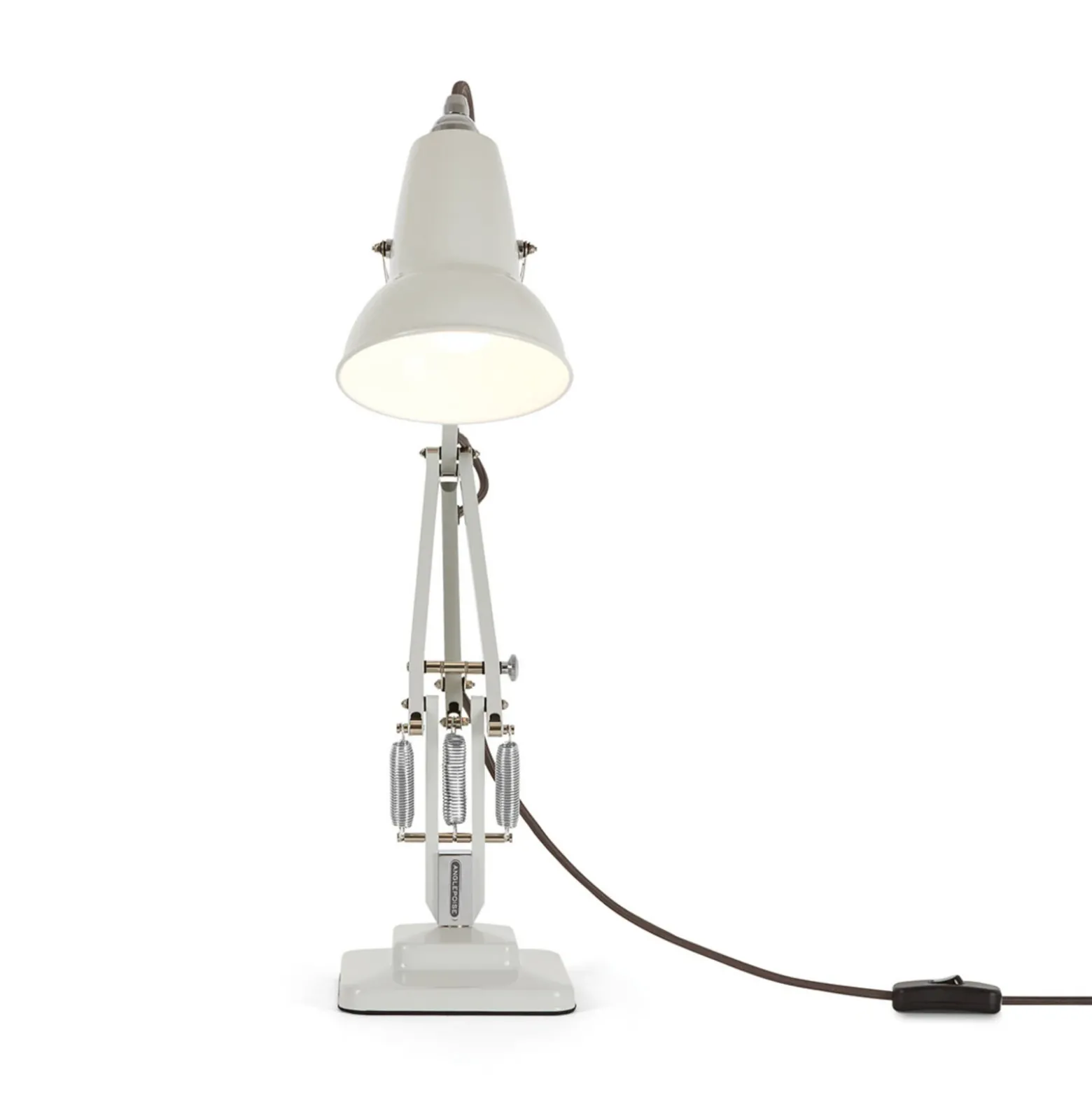 lámpara de mesa LED Anglepoise Original 1227 Mini, blanca