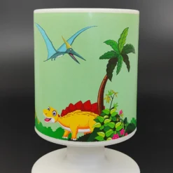 Lámpara de mesa LED con batería Dino, USB, IP44