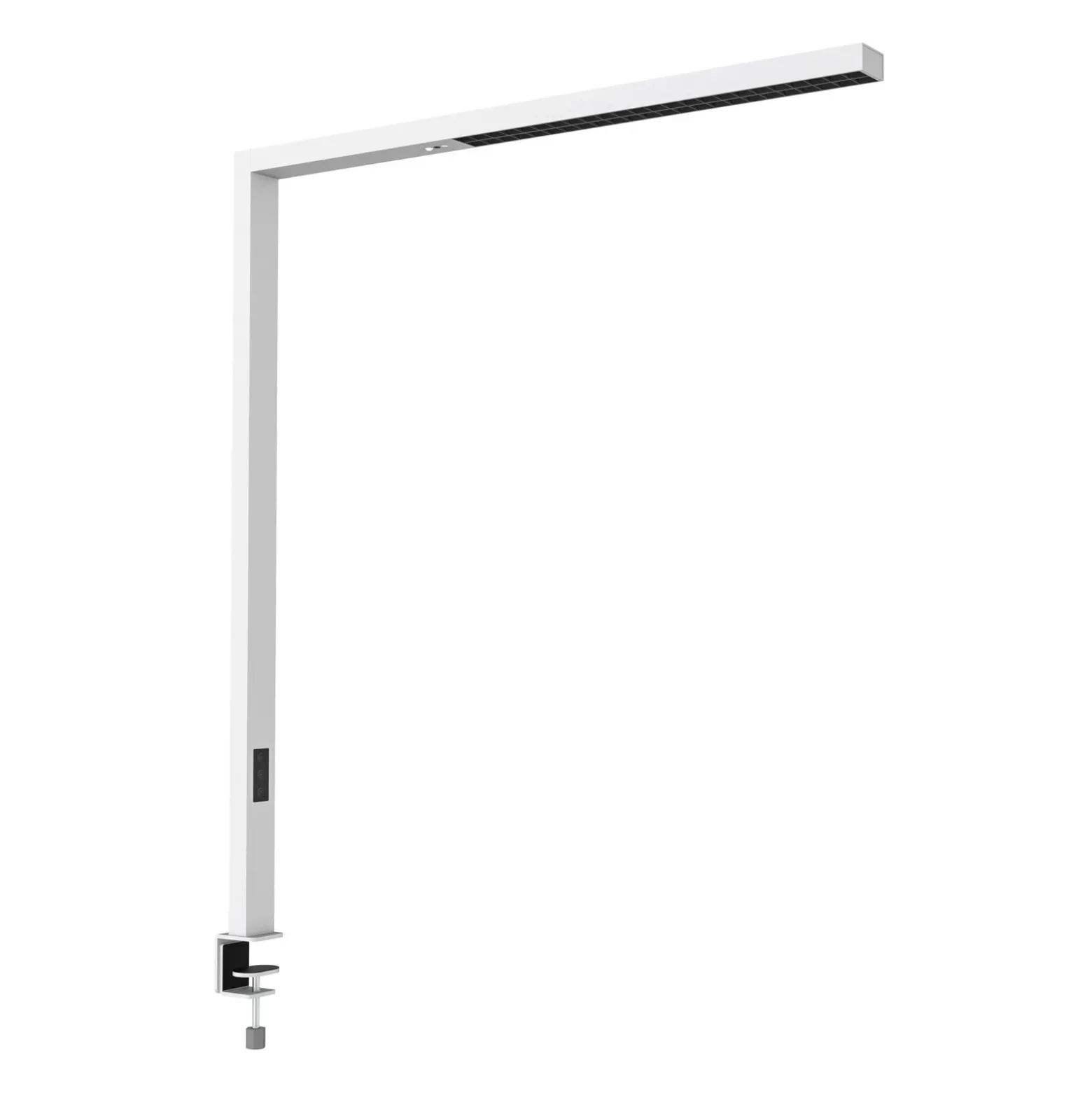 Lámpara de mesa LED con sensor MAULsirius, blanca, atenuable, CCT, base con