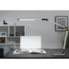 Lámpara de mesa LED FlexBar de Paulmann, plateada, 36 cm, CCT