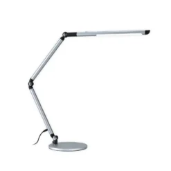 Lámpara de mesa LED FlexBar de Paulmann, plateada, 36 cm, CCT