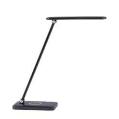 Lámpara de mesa LED Florentina, negro