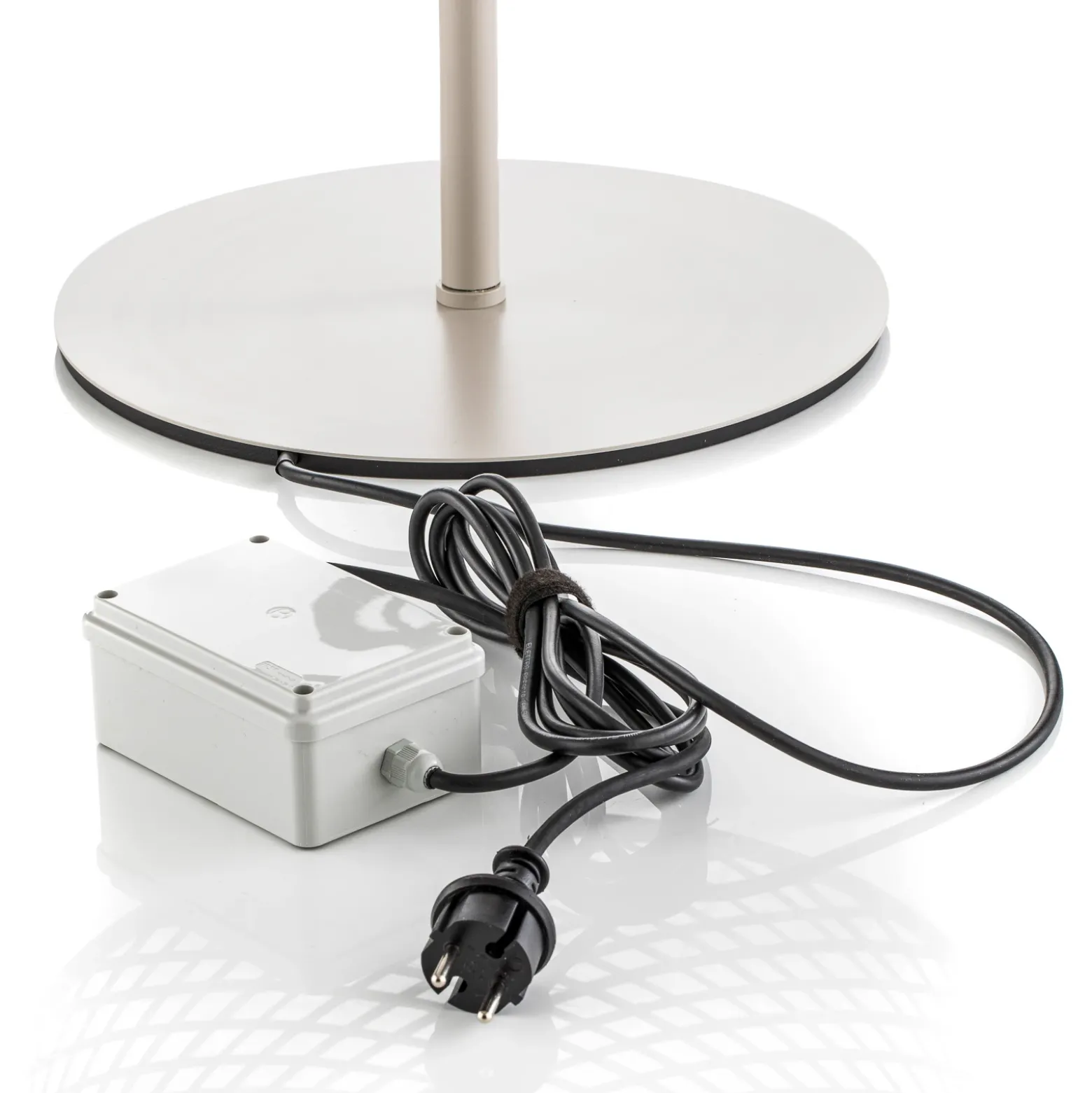 Lámpara de mesa LED Foscarini Twiggy Grid XL, color gris-beige