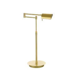 Lámpara de mesa LED Graz, latón