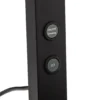 Lámpara de mesa LED Ideal con atenuador, negro