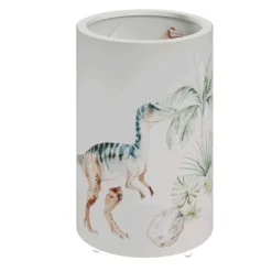 Lámpara de mesa LED Jurassic, blanca/colorida, altura 25 cm