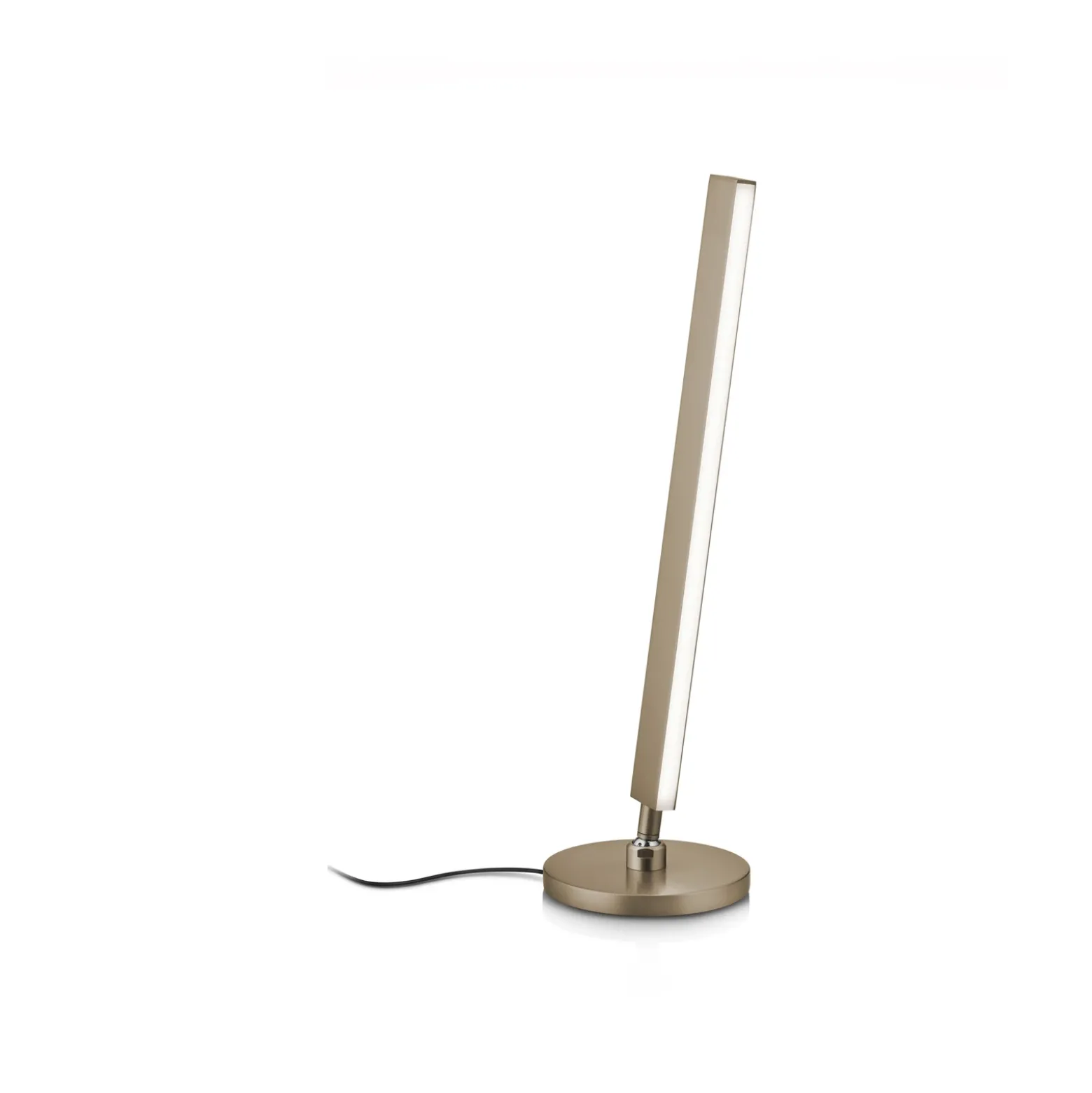 Lámpara de mesa LED Kosma, efecto bronce, CCT, control gestual
