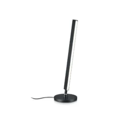 Lámpara de mesa LED Kosma, negra, CCT, control por gestos