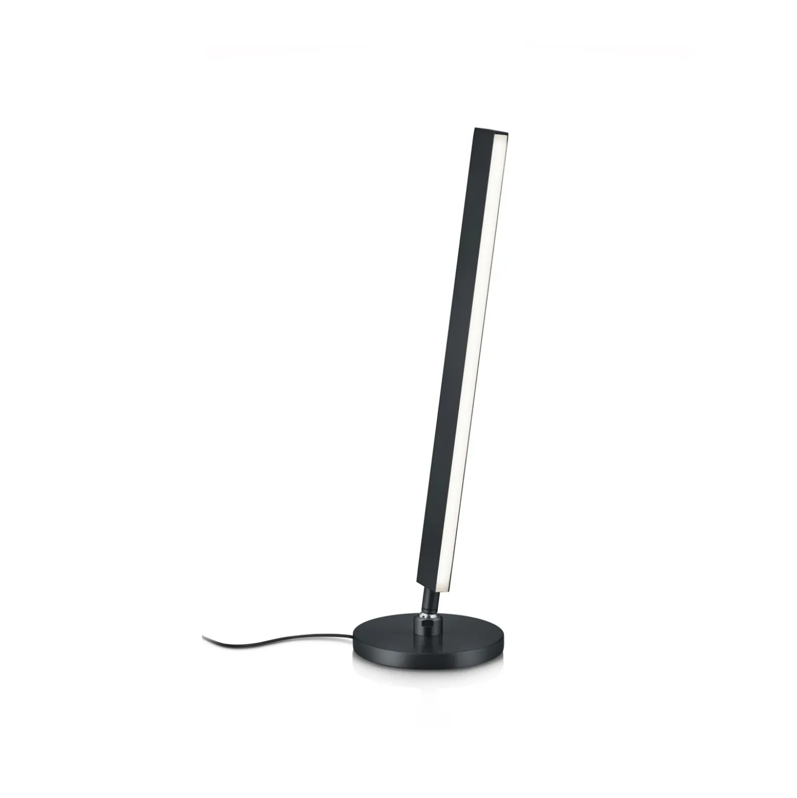 Lámpara de mesa LED Kosma, negra, CCT, control por gestos