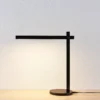 Lámpara de mesa LED Lindby Loretta, 43 cm, negra, CCT