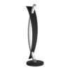 Lámpara de mesa LED Lucande Marija, negra, atenuable, 62 cm
