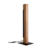 Lámpara de mesa LED Madera, roble, atenuable