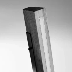 Lámpara de mesa LED Madera, roble, atenuable
