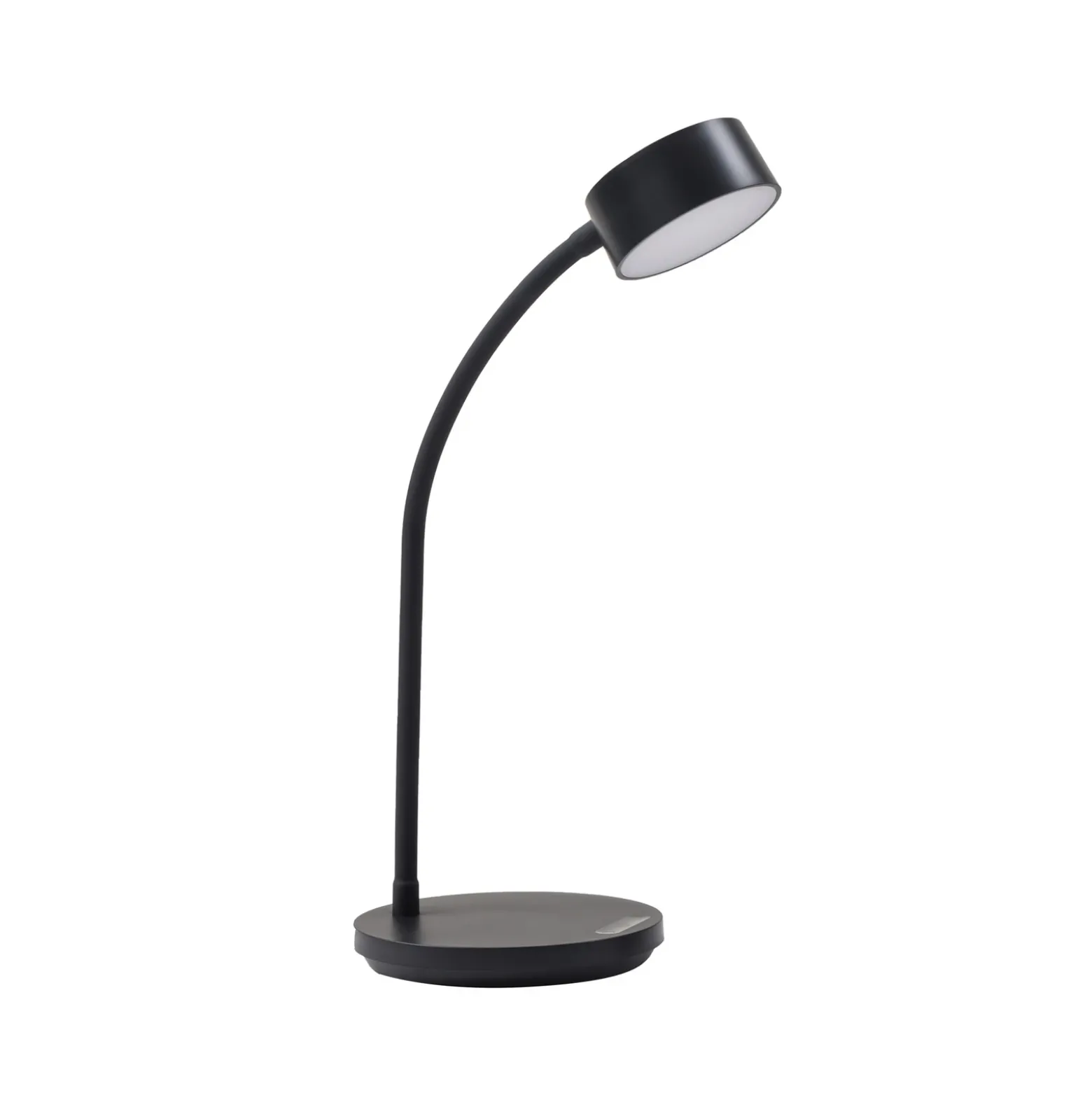 lámpara de mesa LED Maori de Lindby, negra, CCT, metal, atenuable