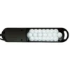 Lámpara de mesa LED MAULatlantic, negra, altura 38 cm, base con pinza