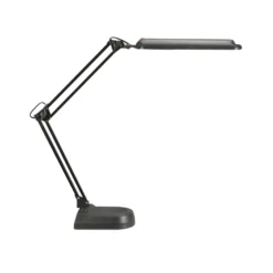 Lámpara de mesa LED MAULatlantic, negro, altura 41 cm, pie