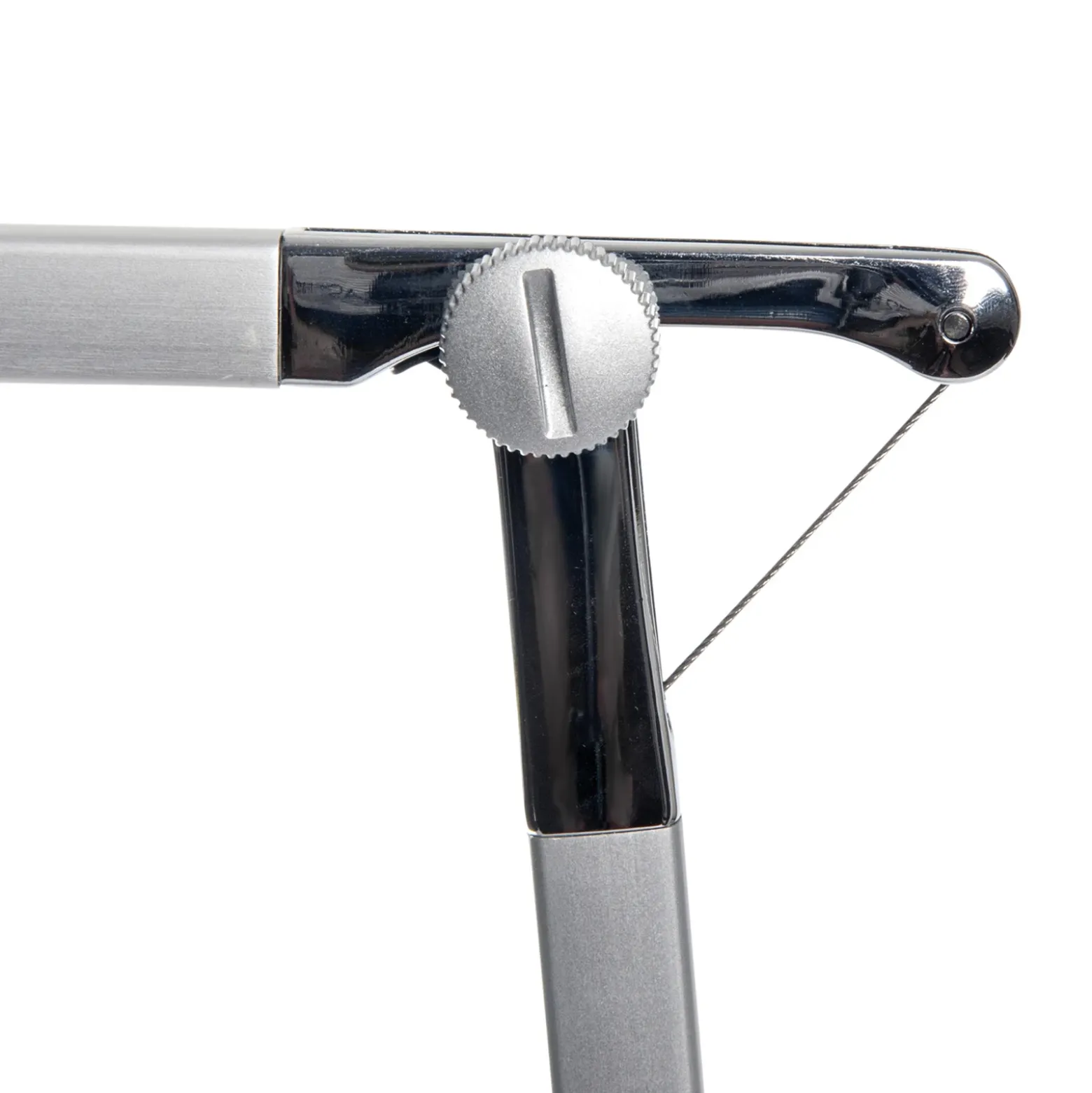 Lámpara de mesa LED MAULgrace, color plata, 37 cm, atenuable, CCT