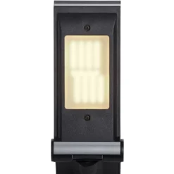 Lámpara de mesa LED MAULoptimus, plateada, pie, CCT atenuable