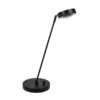 Lámpara de mesa LED Megatron Ottica con atenuador, negra