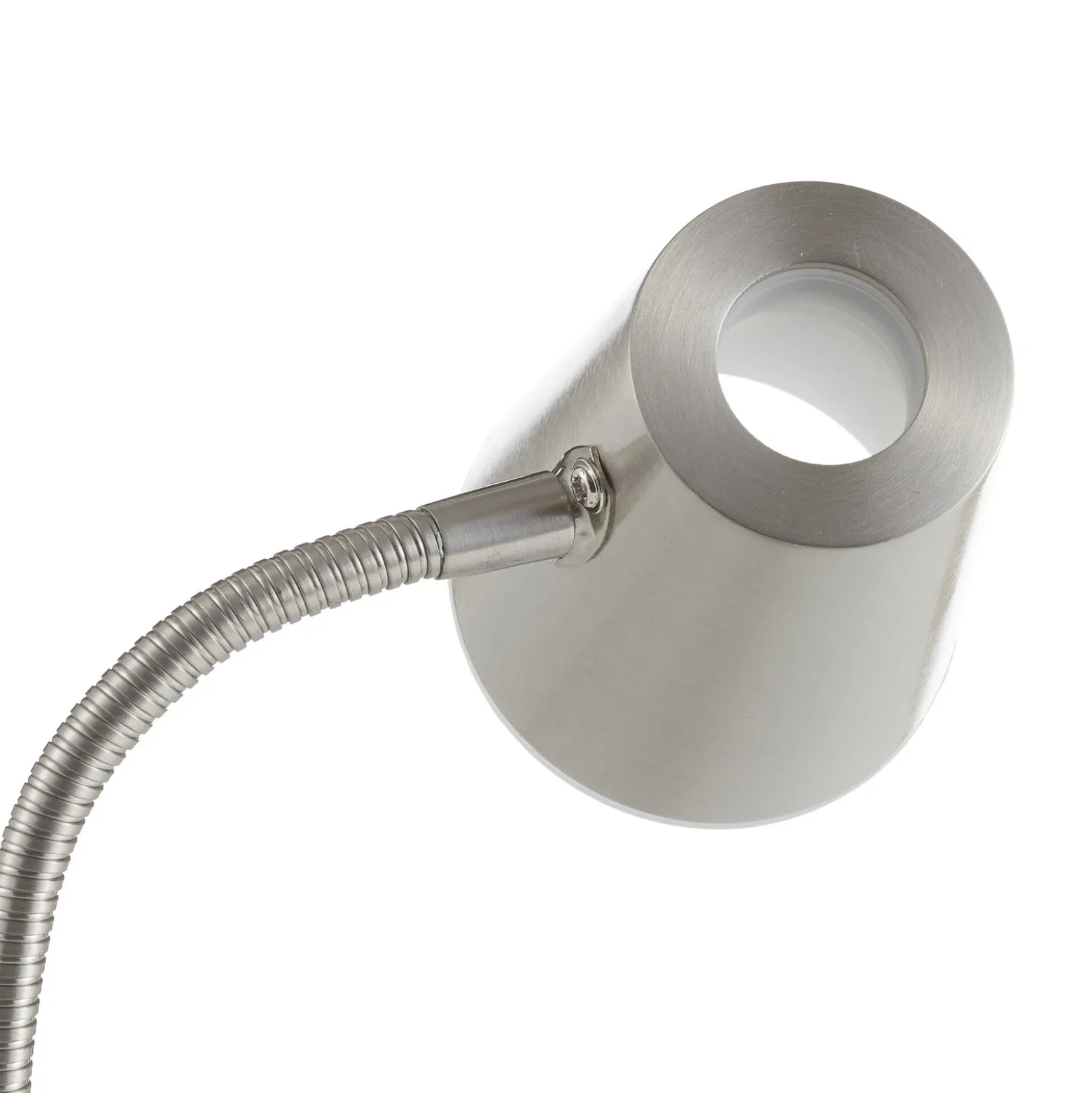 Lámpara de mesa LED Narcos en color níquel