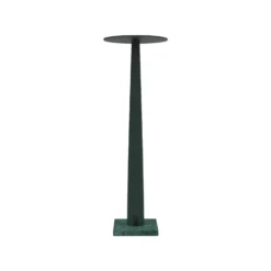 Lámpara de mesa LED Nemo Portofino, verde esmeralda, mármol