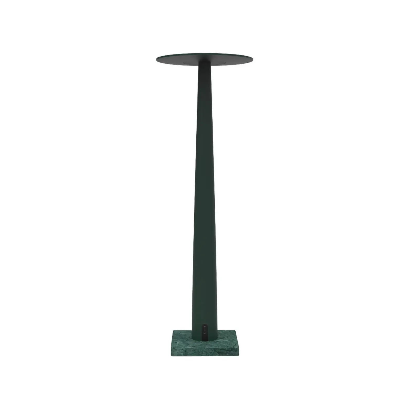 Lámpara de mesa LED Nemo Portofino, verde esmeralda, mármol