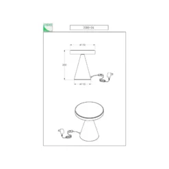 Lámpara de mesa LED Neutra, altura 20 cm, negra, regulador táctil