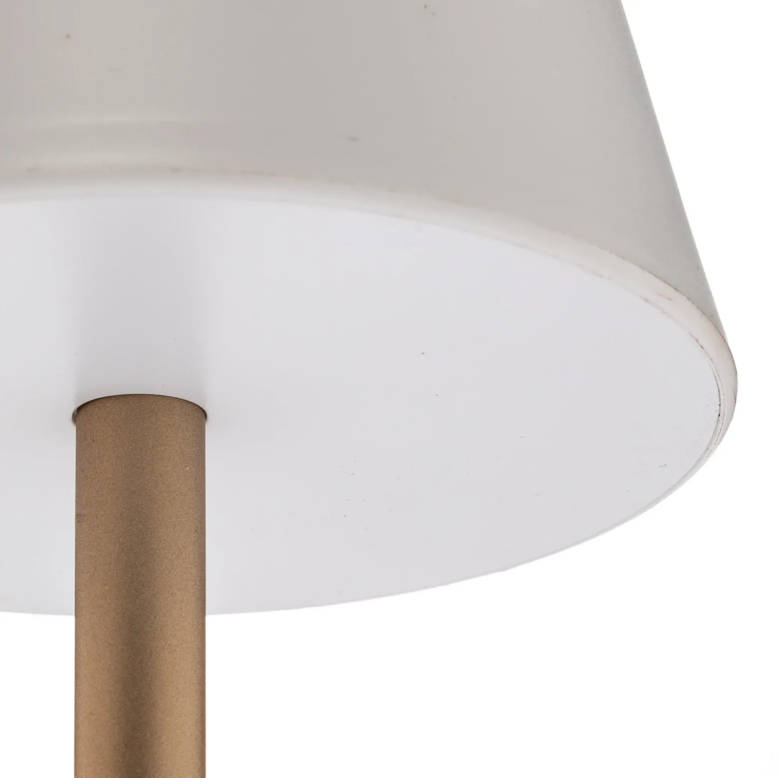 Lámpara de mesa LED Newgarden Lola Slim con batería, latón