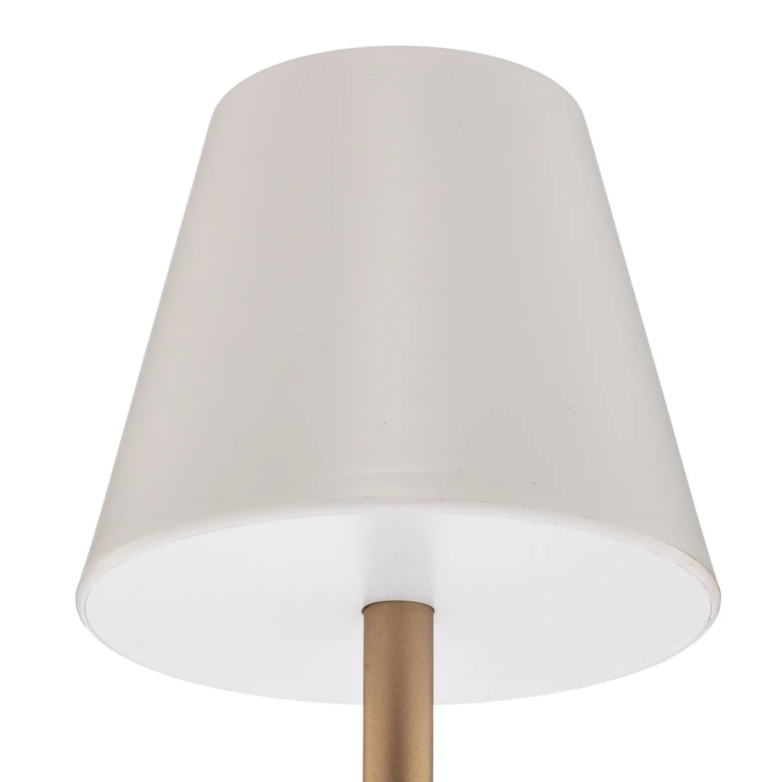 Lámpara de mesa LED Newgarden Lola Slim con batería, latón