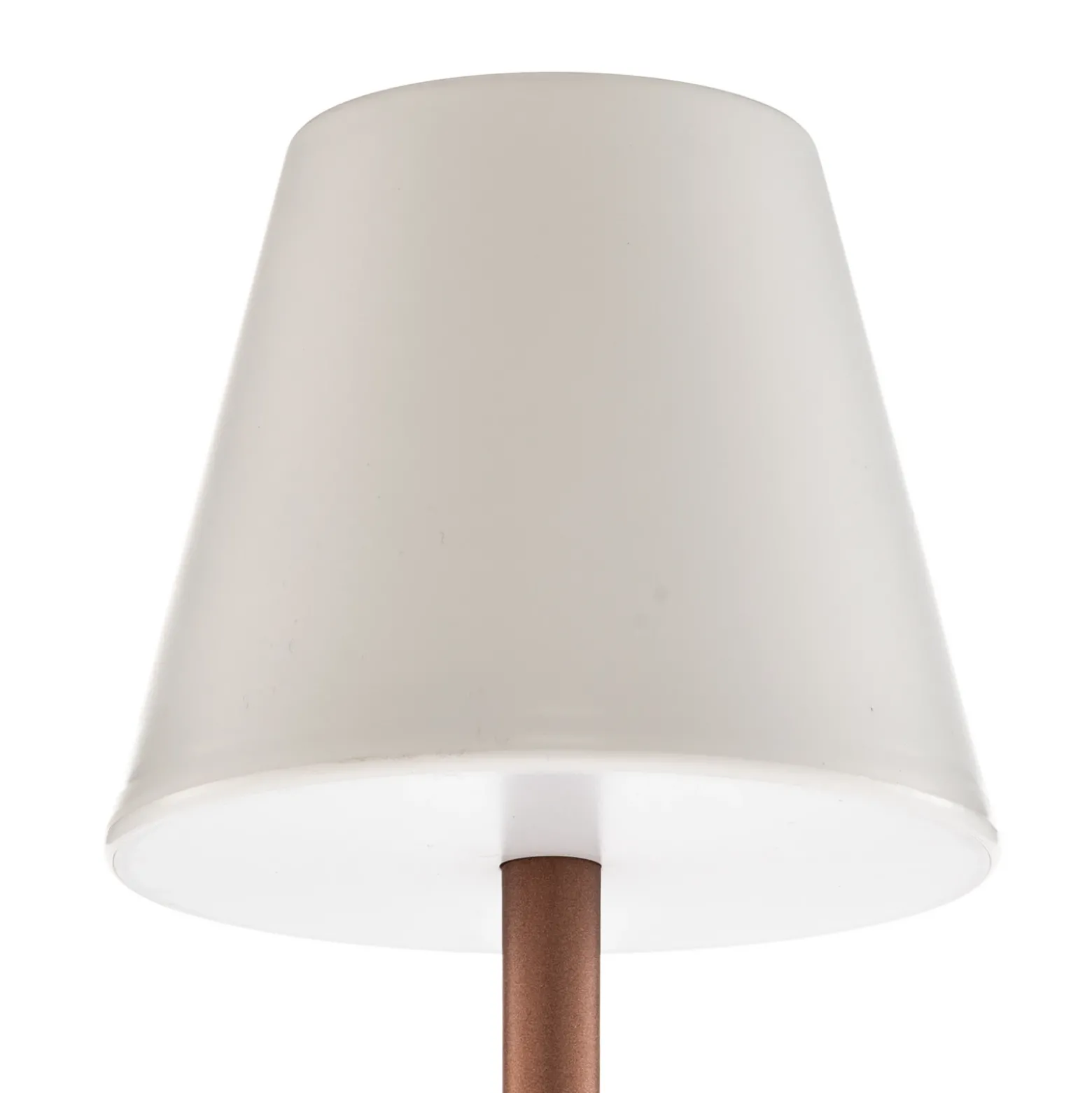 Lámpara de mesa LED Newgarden Lola Slim con batería, oro rosa