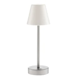 Lámpara de mesa LED Newgarden Lola Slim con batería, gris