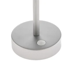 Lámpara de mesa LED Newgarden Lola Slim con batería, gris