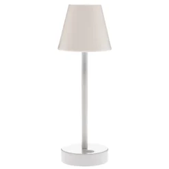 Lámpara de mesa LED Newgarden Lola Slim con batería, blanca