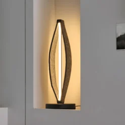 Lámpara de mesa LED OSRAM Decor Flat Felt gris, fieltro, 3000 K
