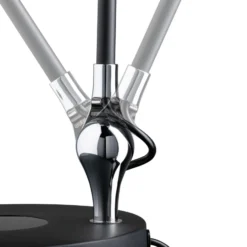lámpara de mesa LED Paulmann Numis con función de carga, color negro