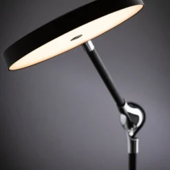 lámpara de mesa LED Paulmann Numis con función de carga, color negro