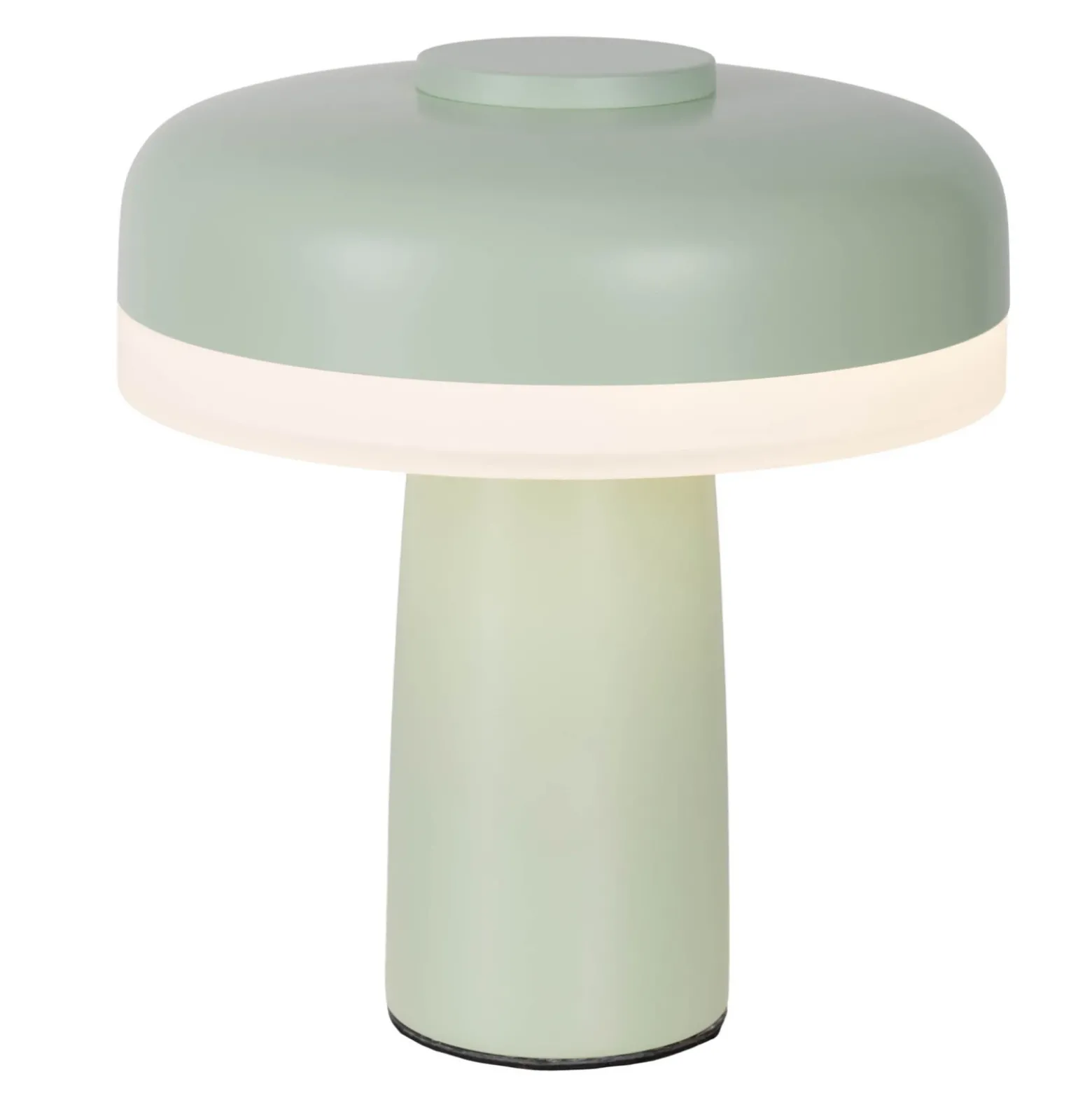 Lámpara de mesa LED Pilu, menta, altura 16,5 cm metal touchdim