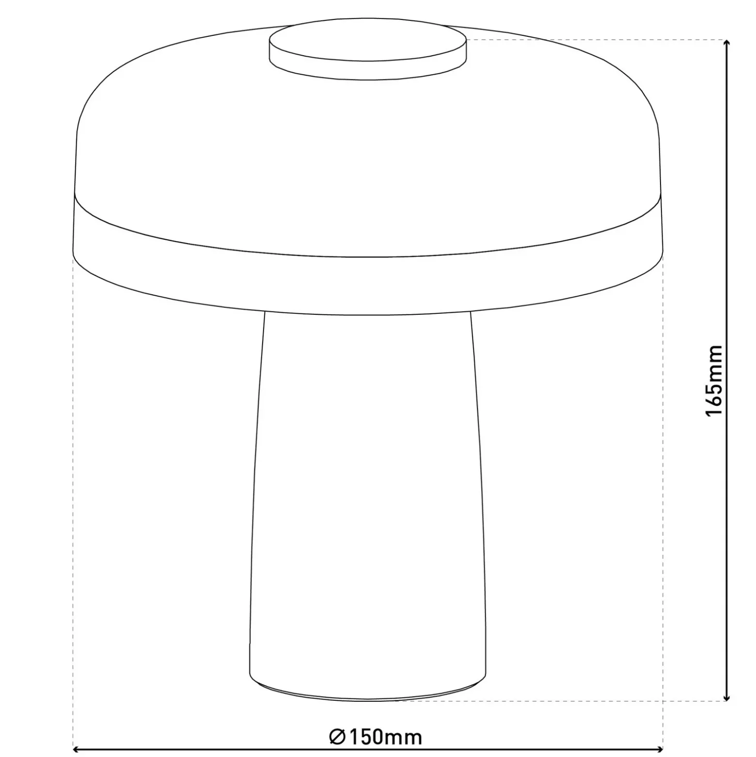 Lámpara de mesa LED Pilu, menta, altura 16,5 cm metal touchdim