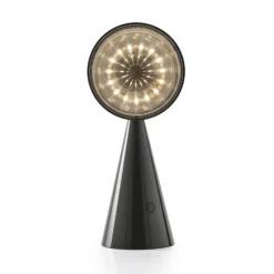 Lámpara de mesa LED Pose de Tom Dixon, antracita, altura 25 cm