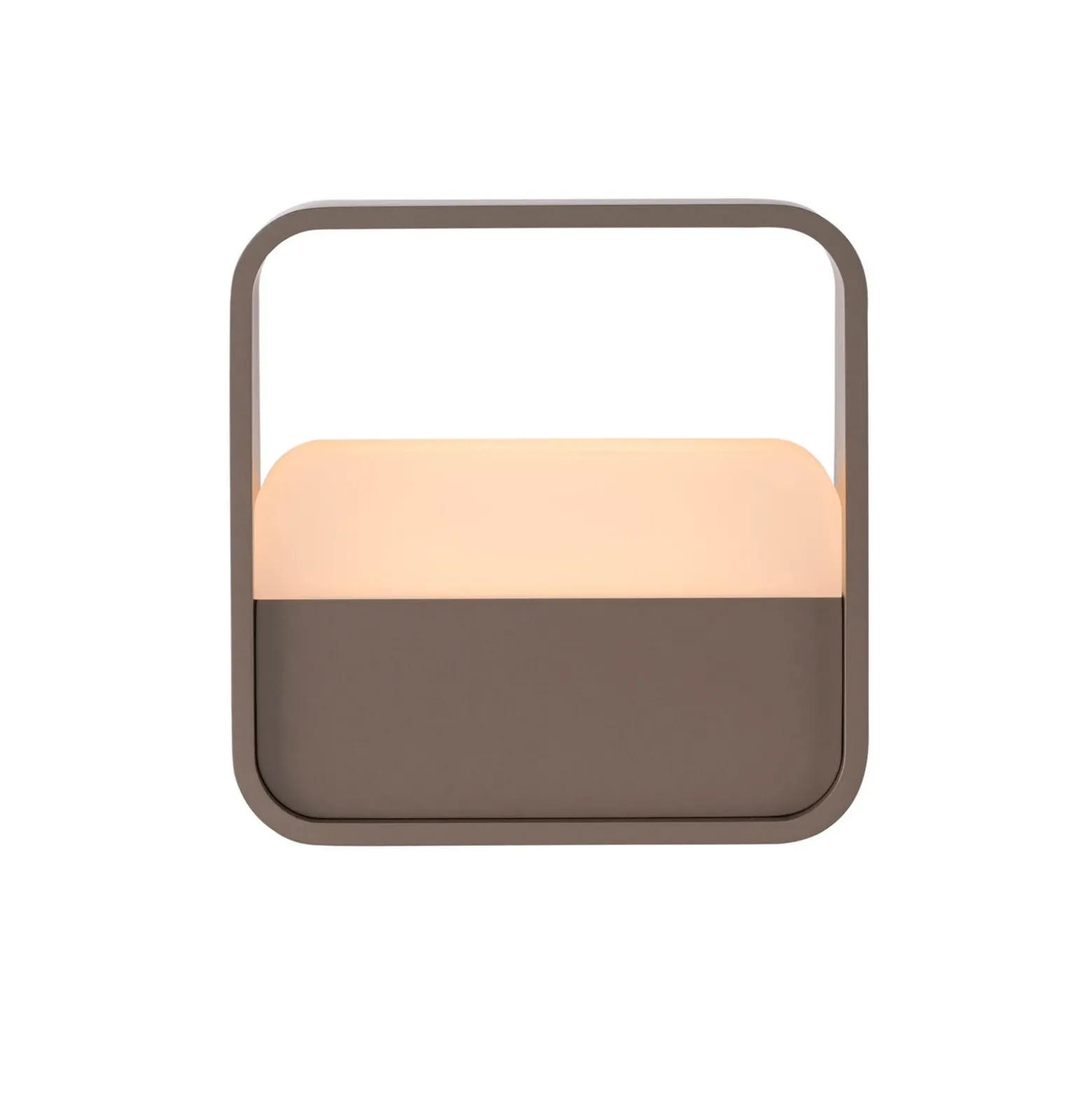 lámpara de mesa LED PURE Go, bronce, aluminio
