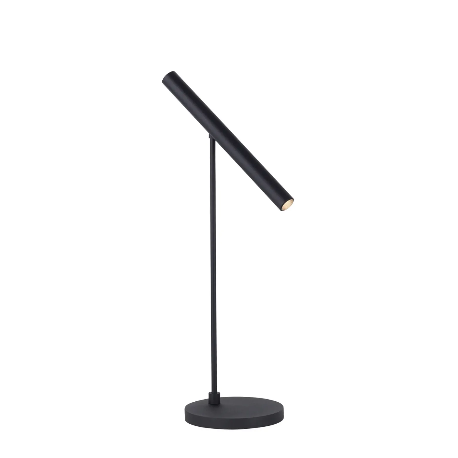 Lámpara de mesa LED PURE Tutua, regulador con sensor, negra