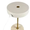 Lámpara de mesa LED recargable Dyberg Larsen «Moonlight», color beige