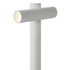 Lámpara de mesa LED recargable Antrim, blanca, 1 luz, IP54, atenuable