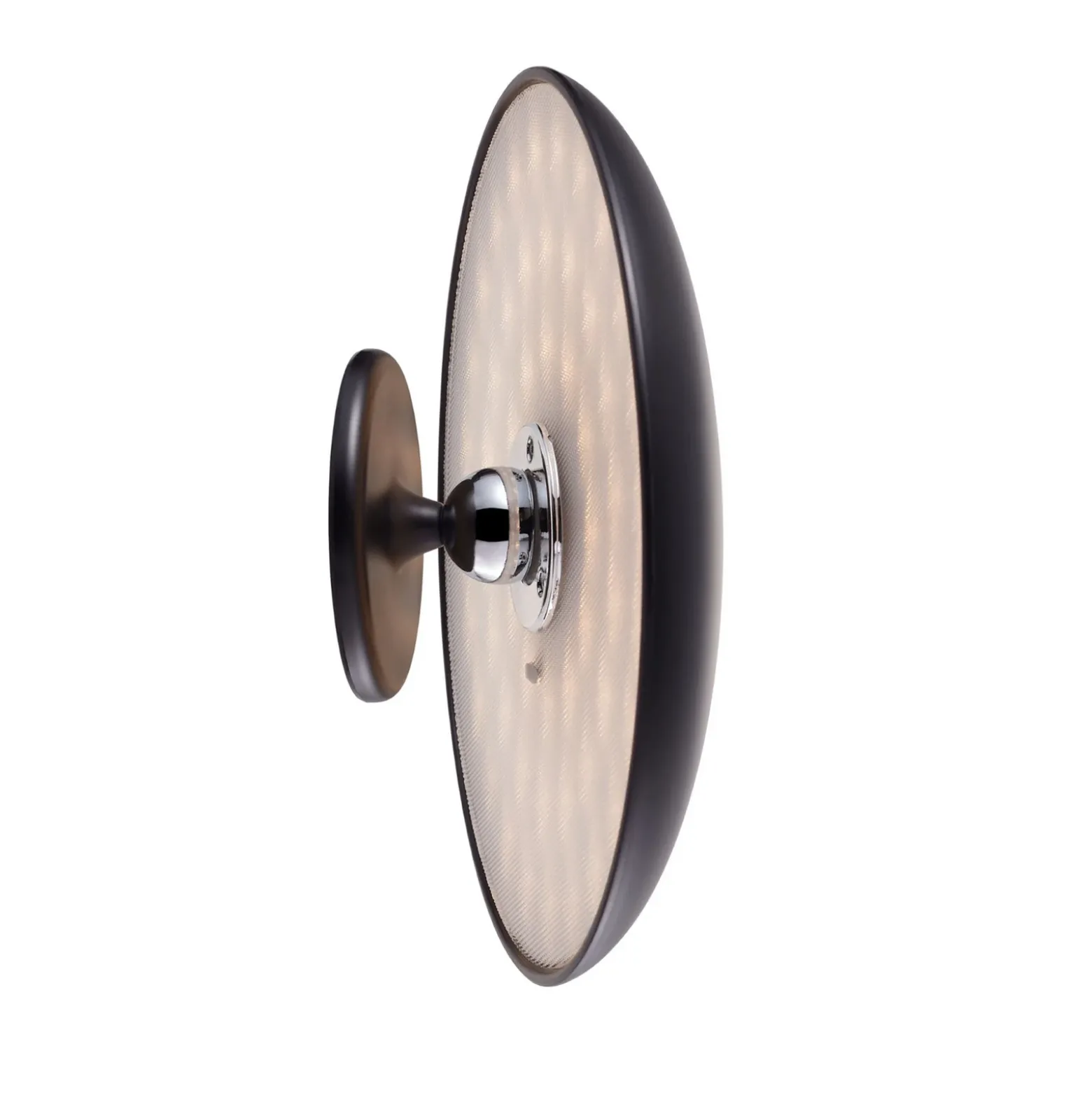 Lámpara de mesa LED recargable Beacon Kinoko, negra, 27 cm, CCT