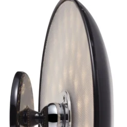 Lámpara de mesa LED recargable Beacon Kinoko, negra, 27 cm, CCT