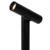 Lámpara de mesa LED recargable Antrim, negra, 1 luz, IP54, atenuable