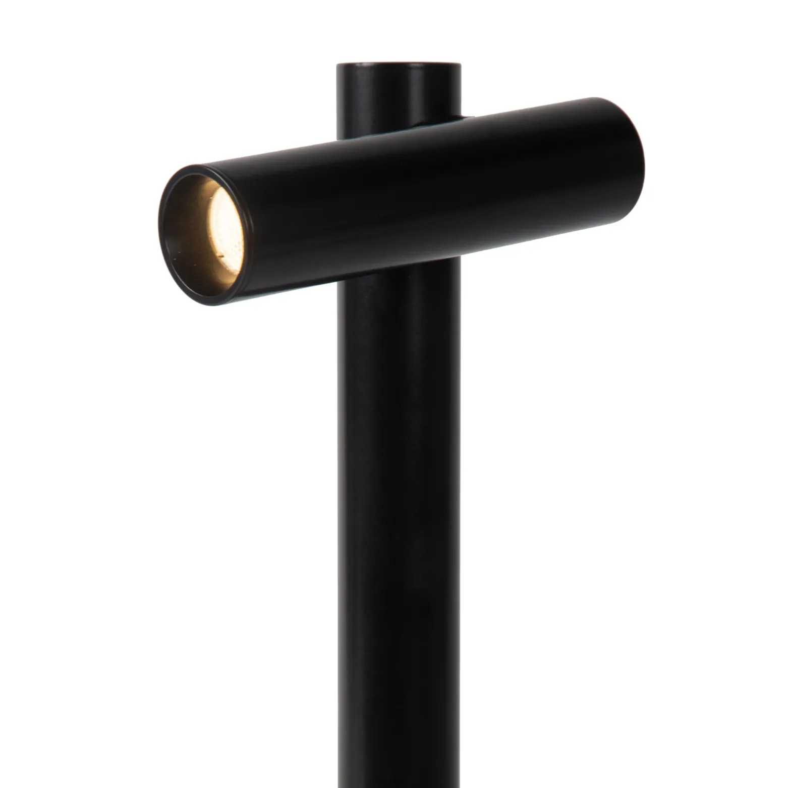 Lámpara de mesa LED recargable Antrim, negra, 1 luz, IP54, atenuable