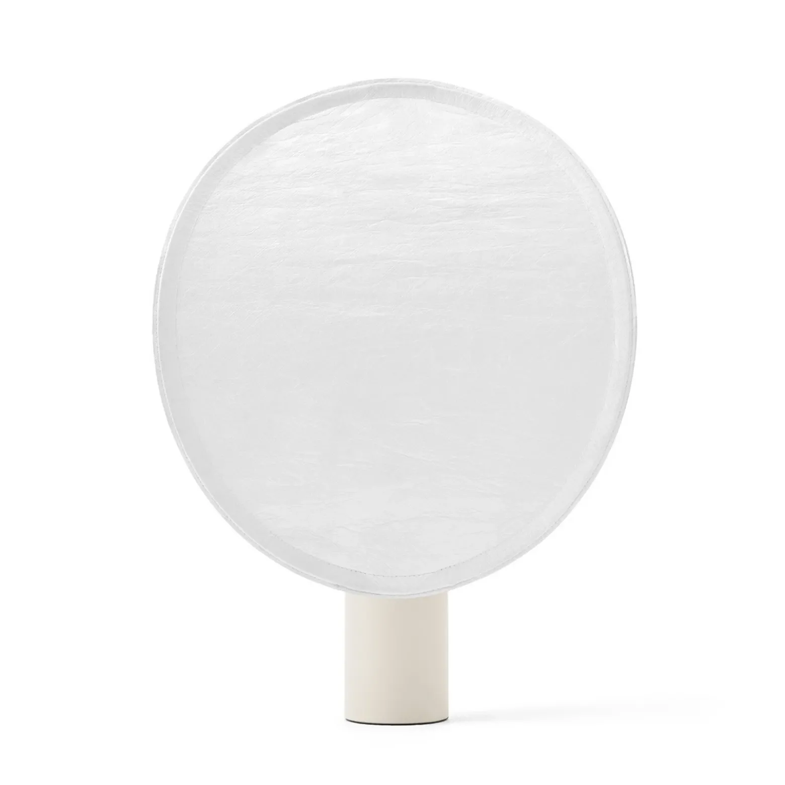 Lámpara de mesa LED recargable New Works Tense, blanca, 43 cm