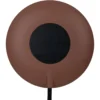 Lámpara de mesa LED recargable Solan, negro/marrón, solar, IP54