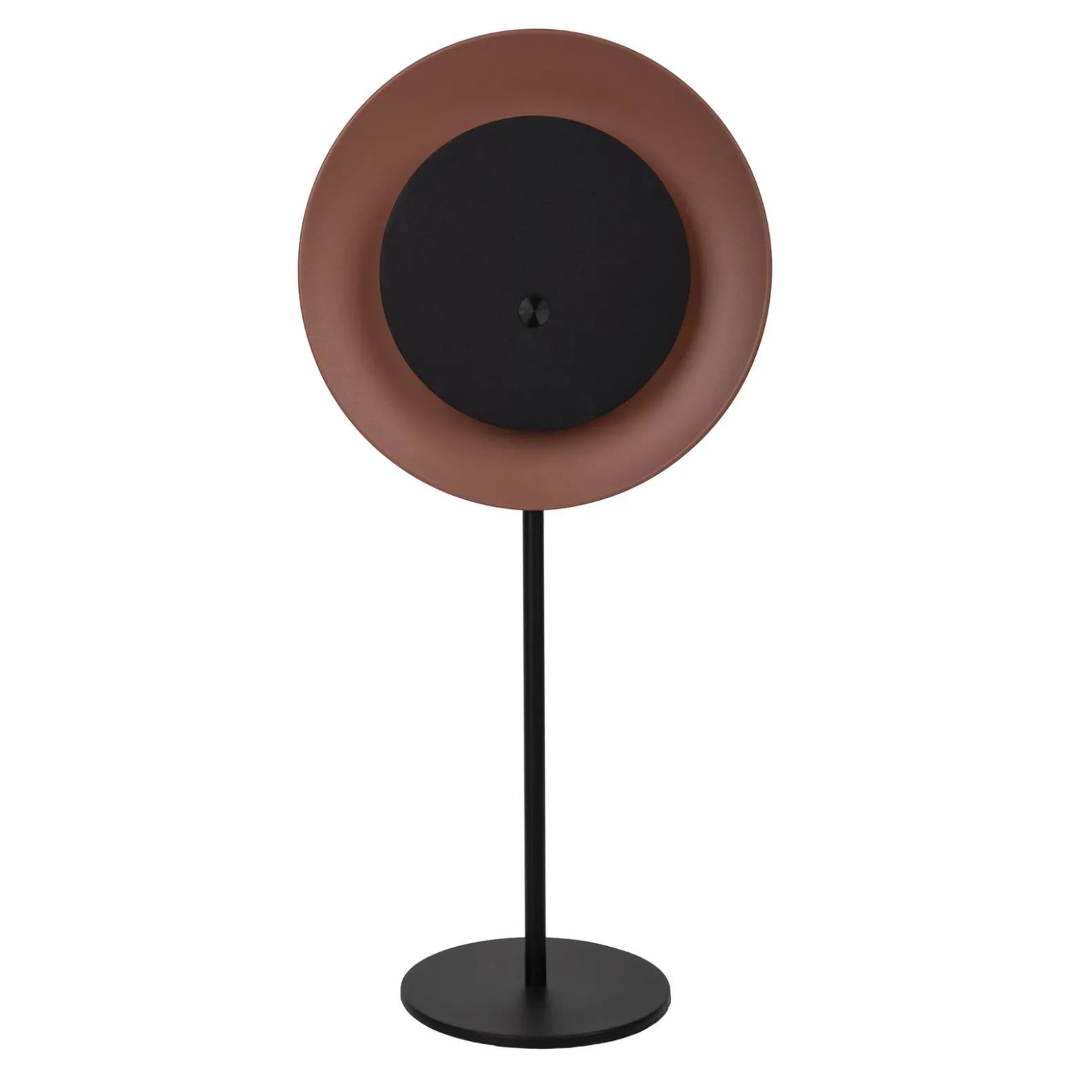 Lámpara de mesa LED recargable Solan, negro/marrón, solar, IP54